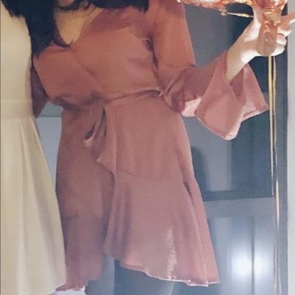 Semi-formal Wrap Dress - Picture 4 of 4